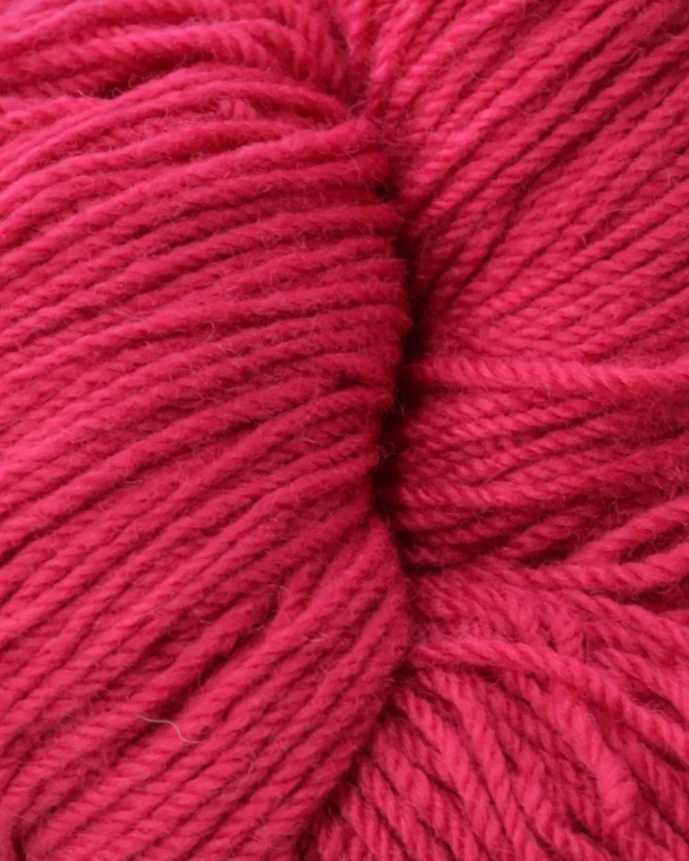 Best Sale Aran Wool Knitting Hanks - Cerise Aran Wool