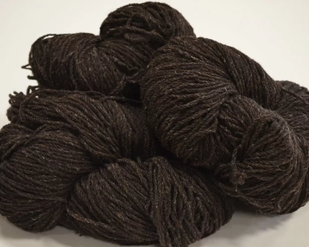 Discount Aran Wool Knitting Hanks - Dark Jacob Aran Wool