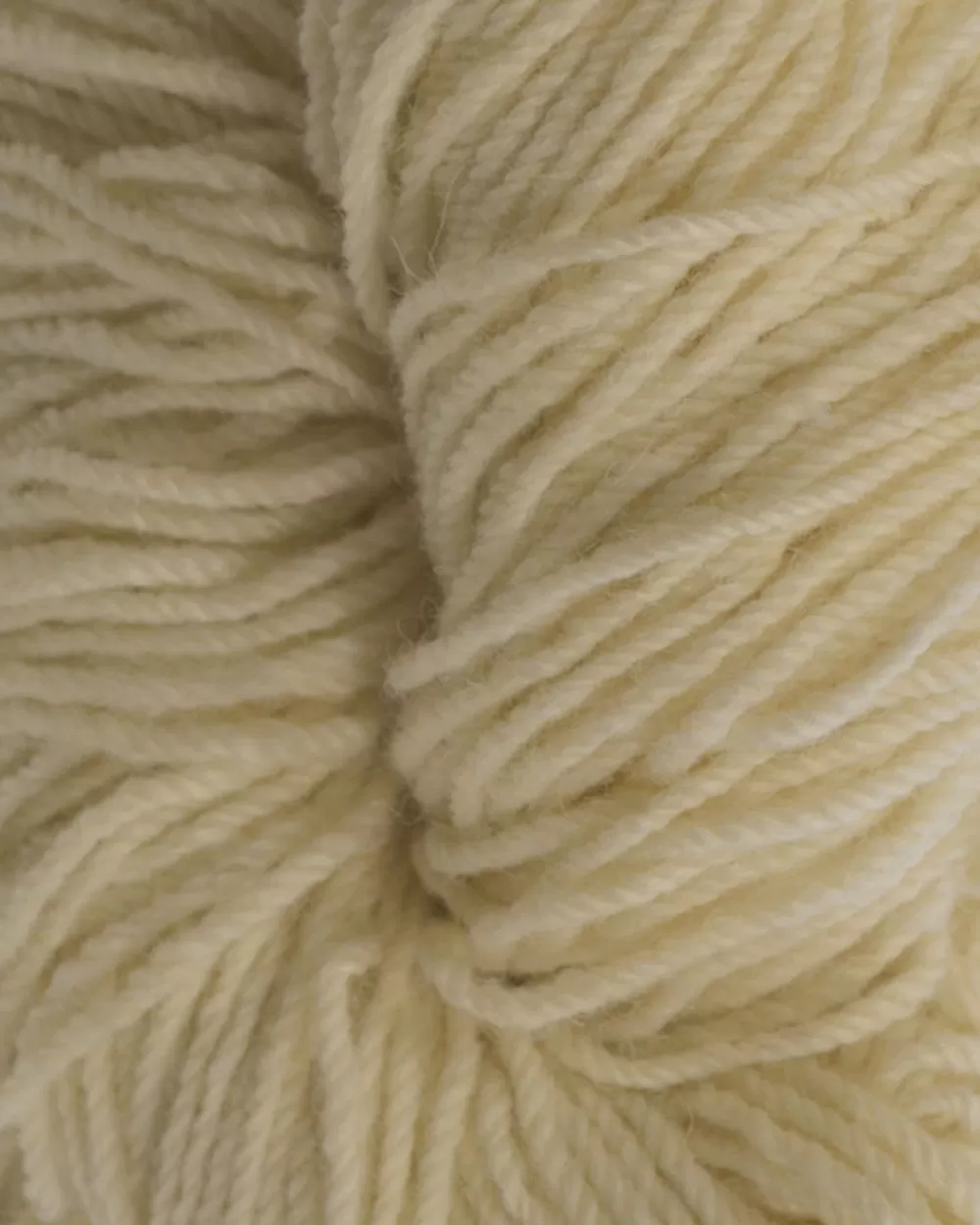 Online Aran Wool Knitting Hanks - Organic White Aran Wool