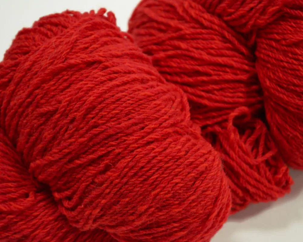 New Aran Wool Knitting Hanks - Salmon Aran Wool