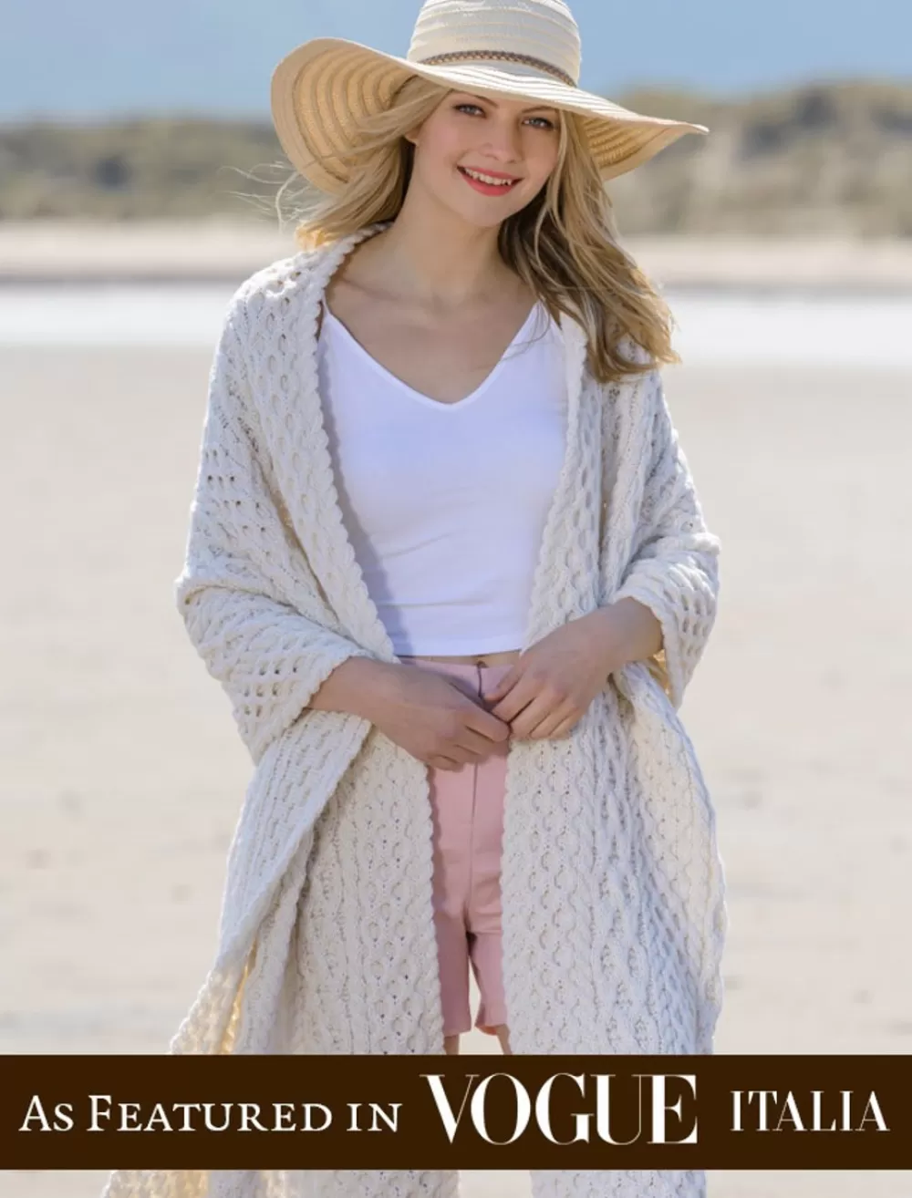 Shop Cable Aran Wrap Women Ponchos, Capes & Shawls