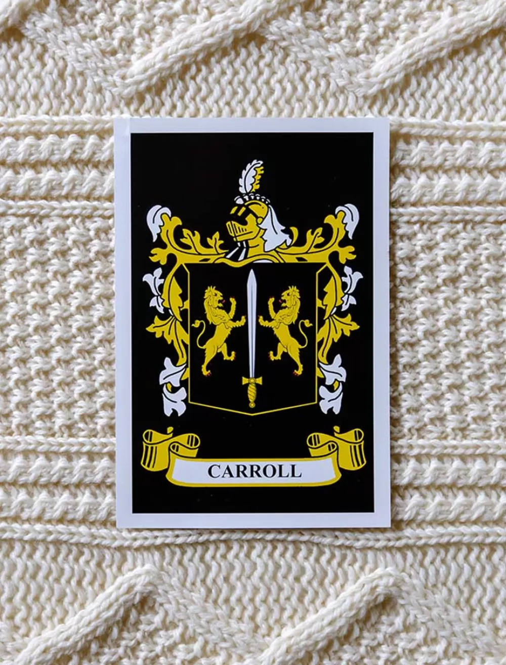 Discount Carroll Clan Aran Throw Clan Throws