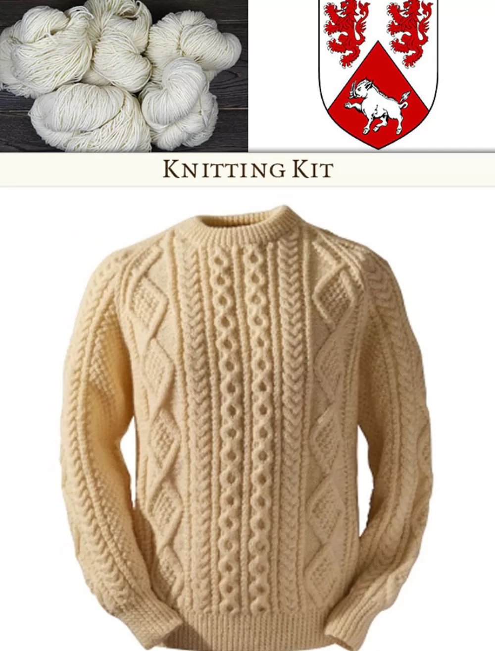 Sale Cassidy Knitting Kit Clan Knitting Patterns And Kits