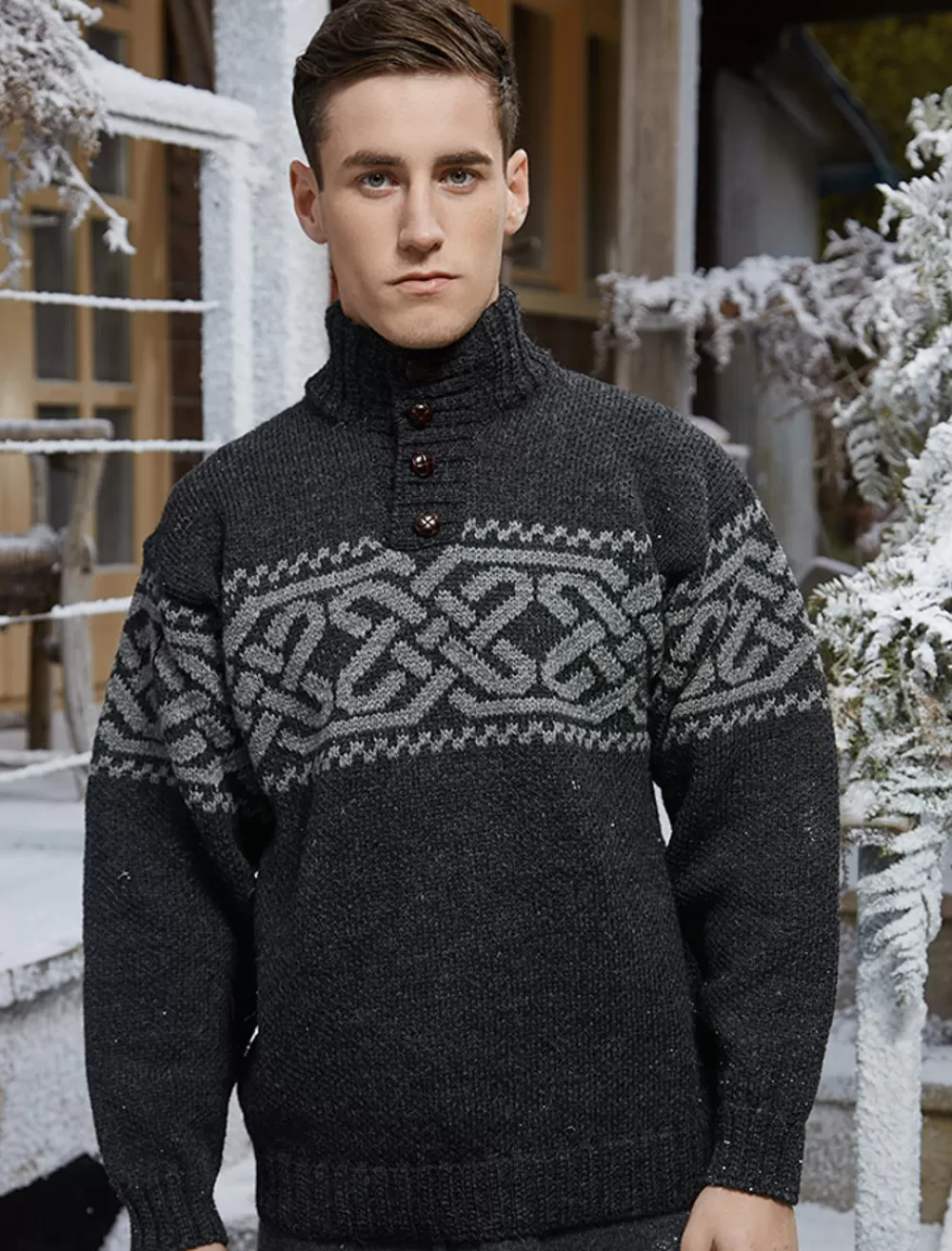 Best Sale Celtic Troyer Sweater Sweaters