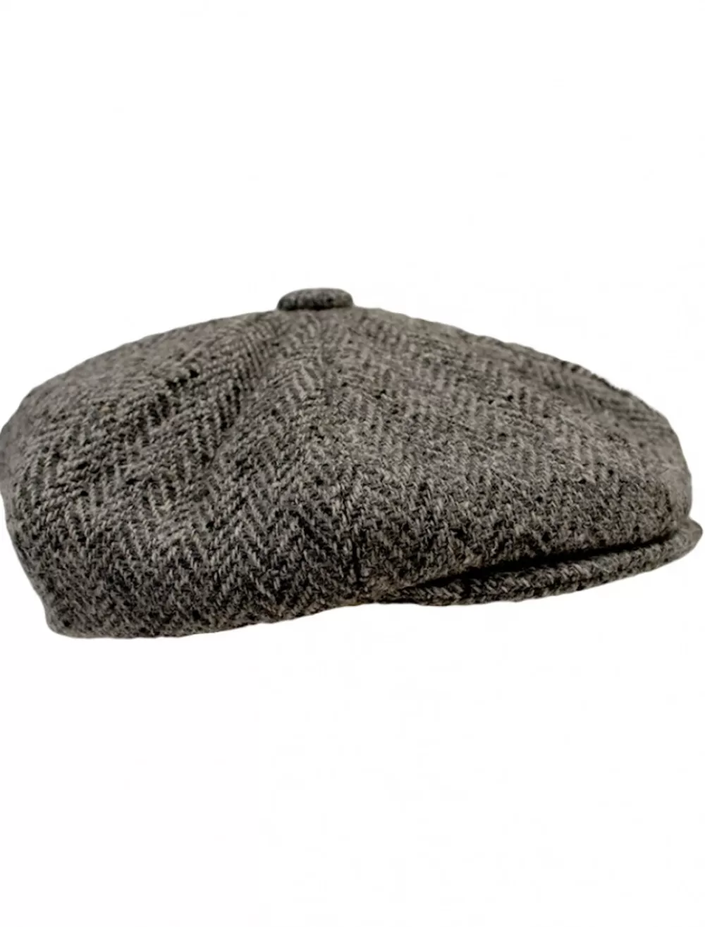 Cheap Donegal Tweed Mens Gatsby Cap - Silver Irish Flat Caps