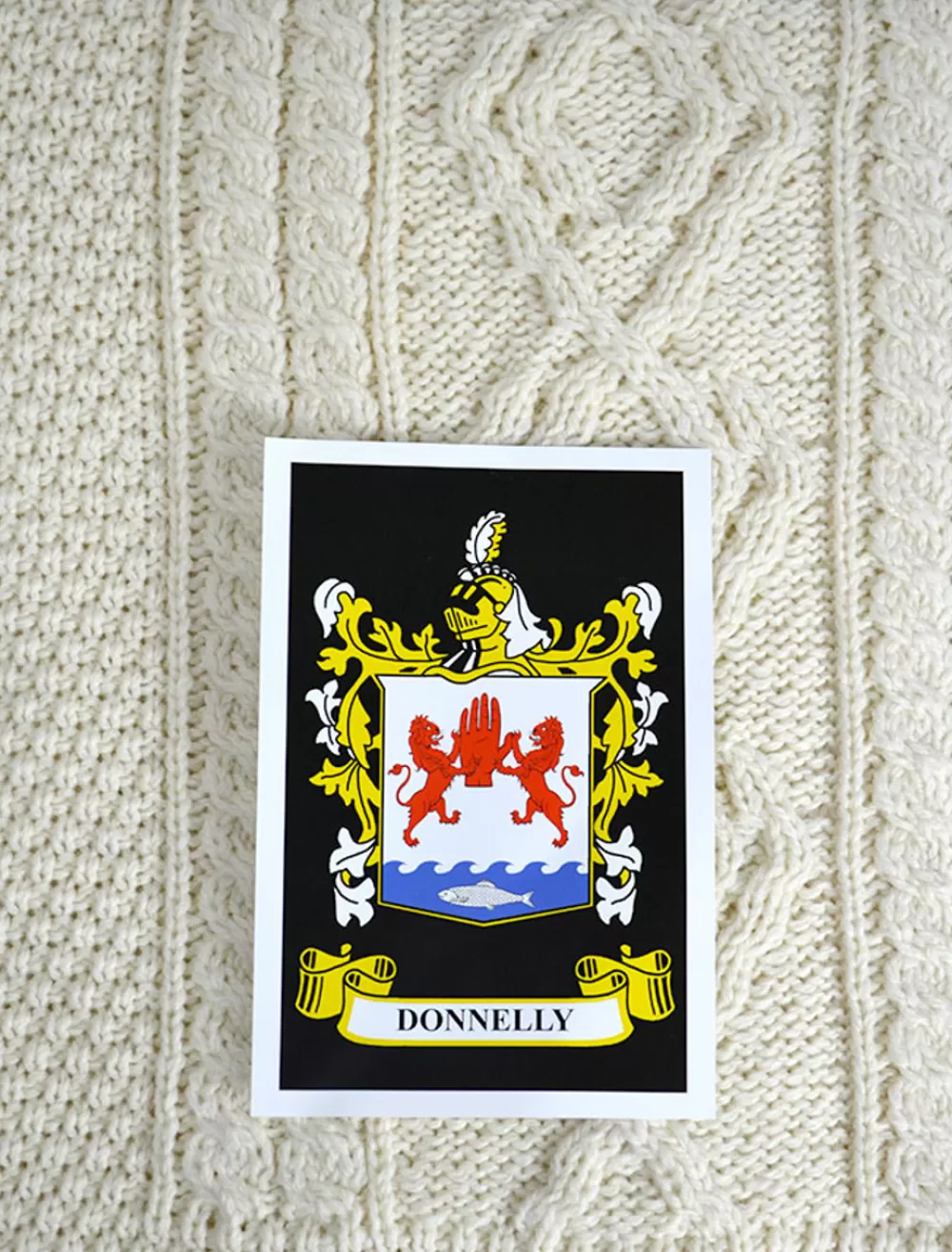 Outlet Donnelly Clan Aran Throw Clan Throws