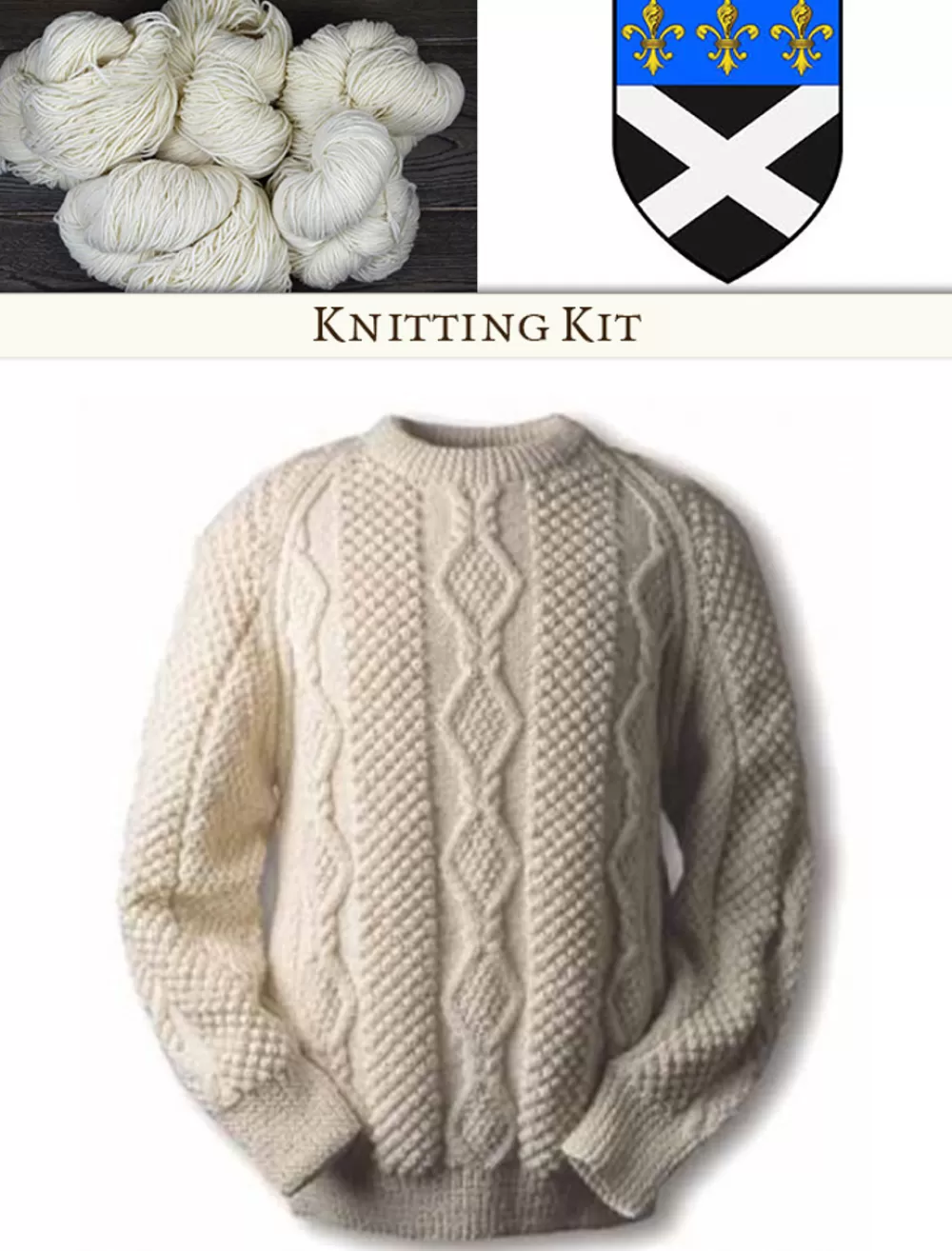 Clearance Fitzpatrick Knitting Kit Clan Knitting Patterns And Kits