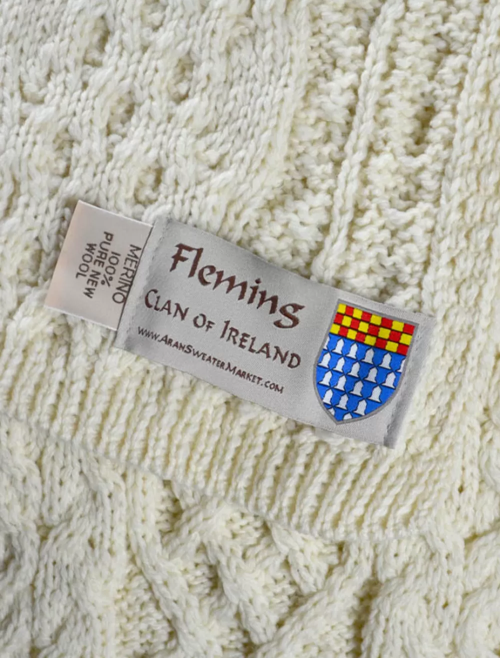 Flash Sale Fleming Clan Aran Throw Clan Throws