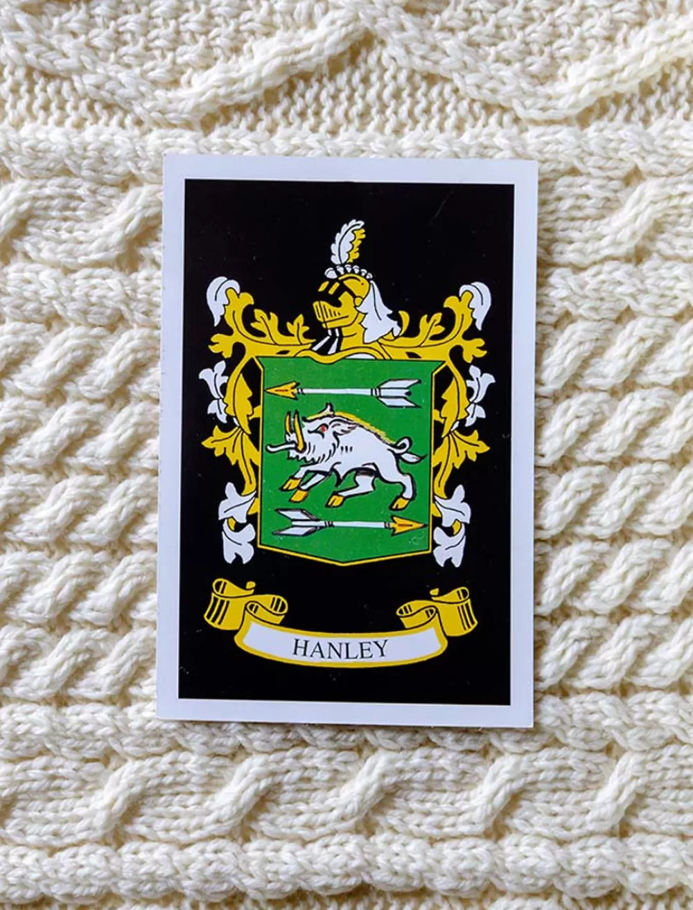 Flash Sale Hanley Clan Aran Throw Clan Throws