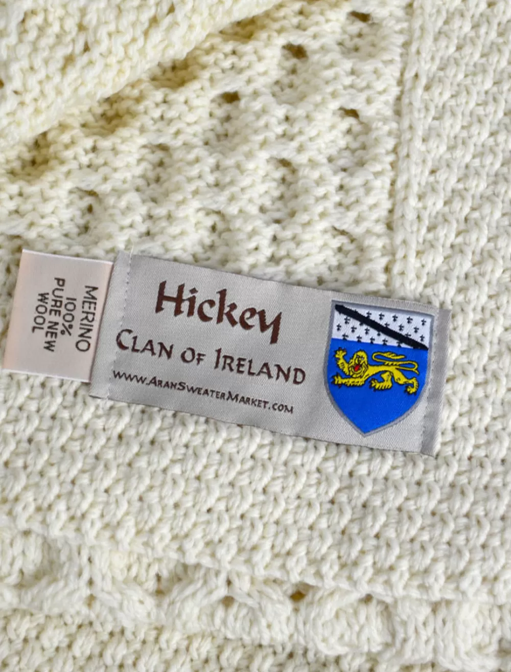 Cheap Hickey Clan Aran Throw Clan Throws