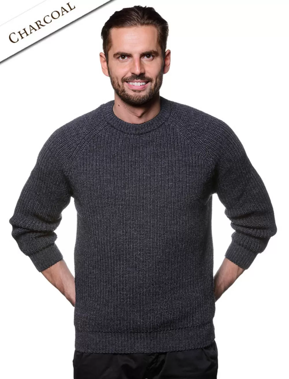 Online Irish Fishermans Ribbed Sweater Sweaters