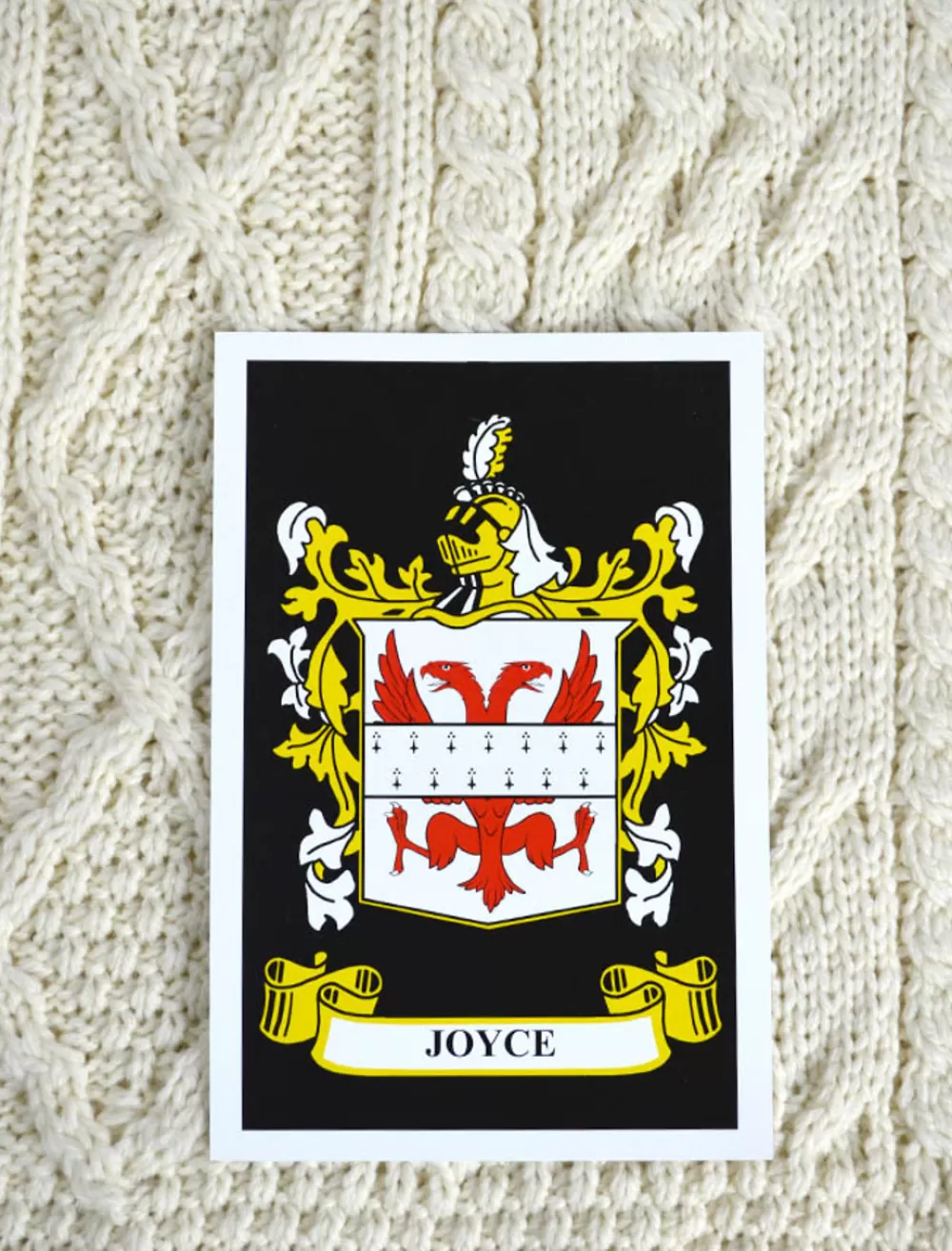 Fashion Joyce Clan Aran Throw Clan Throws