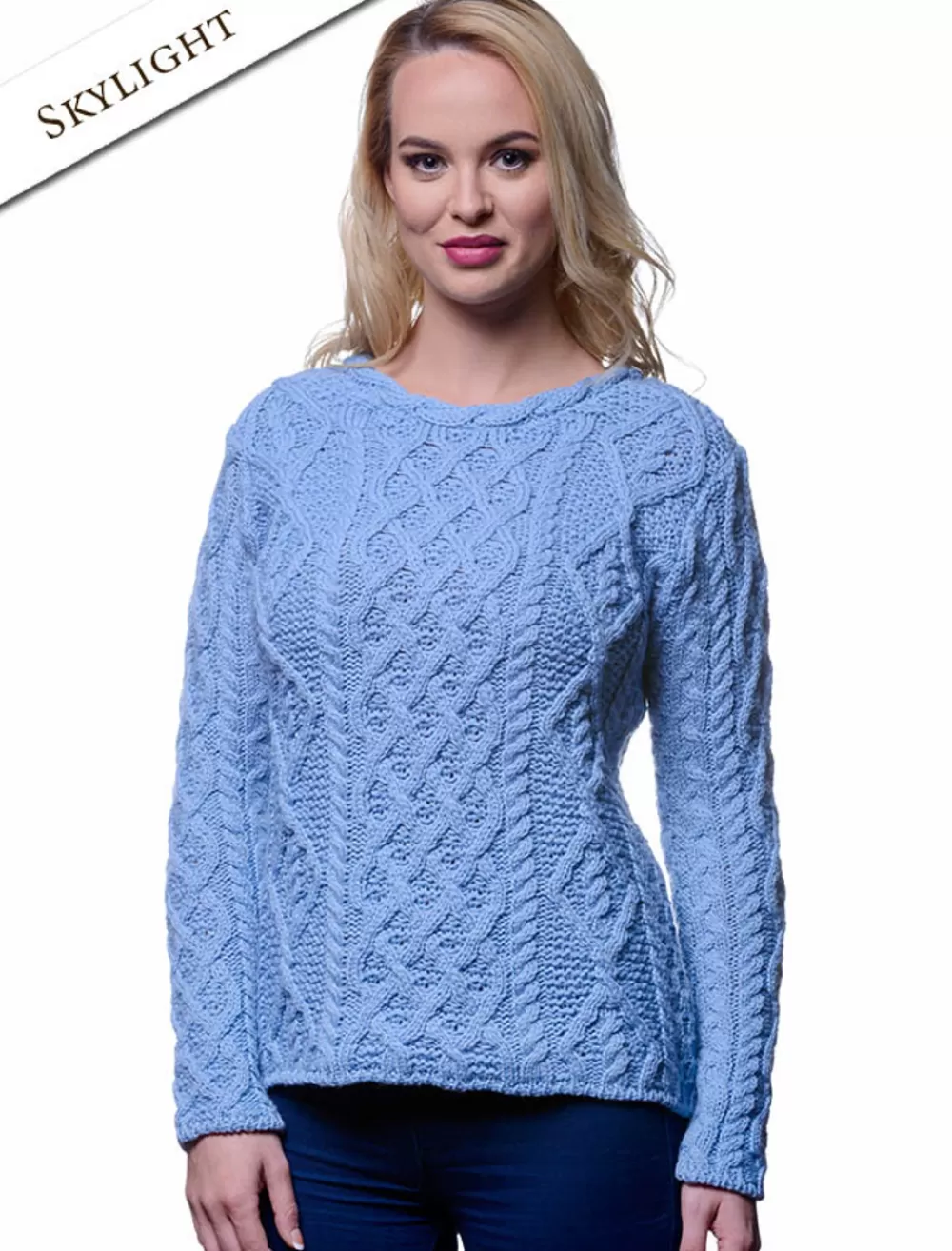 Shop Lambay Aran Sweater for Women Women Sweaters