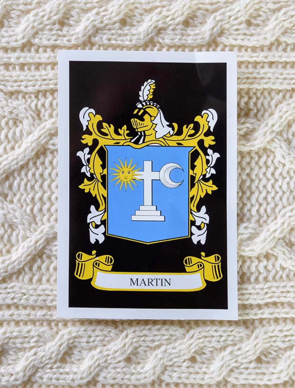 Discount Martin Clan Aran Throw Clan Throws