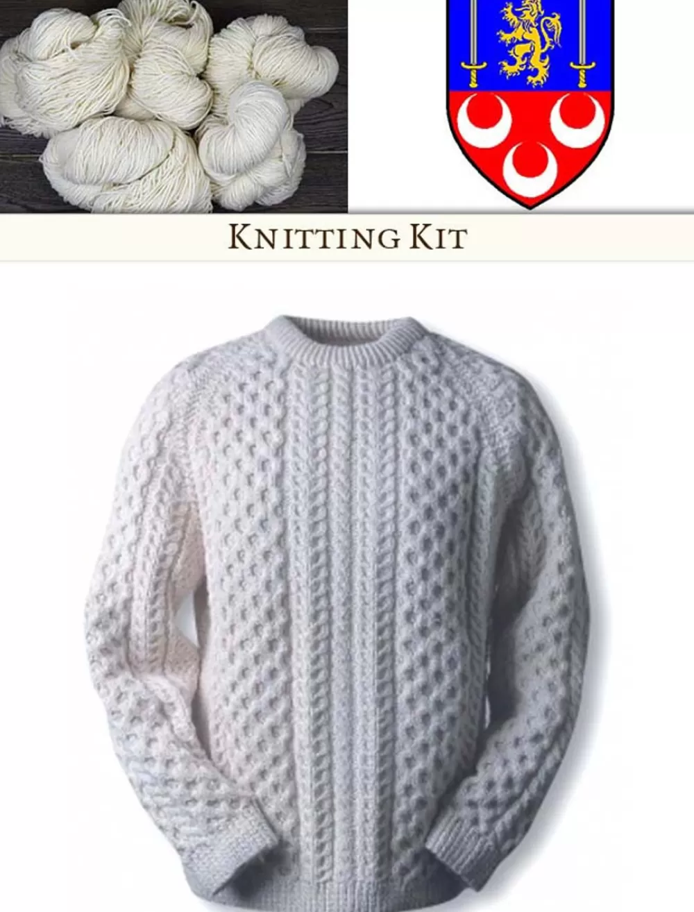 Shop Mc Loughlin Knitting Kit Clan Knitting Patterns And Kits