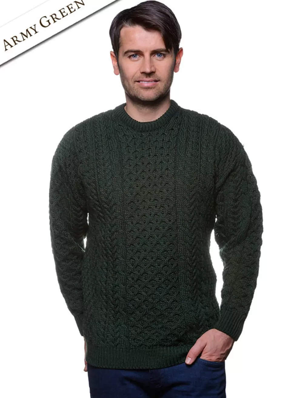 Store Men's Merino Aran Sweater Sweaters