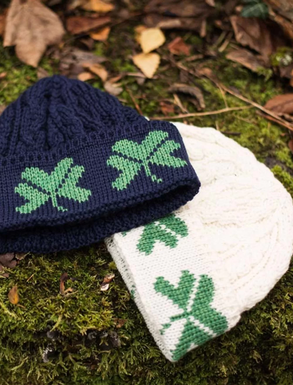 Sale Merino Wool Shamrock Hat Women Caps & Hats | Irish Wool Hats