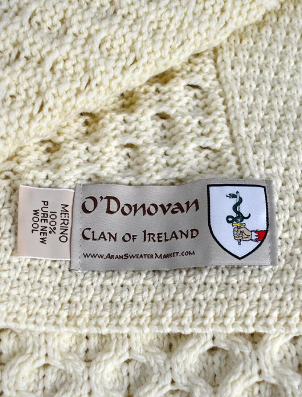 Outlet O'Donovan Clan Aran Throw Clan Throws