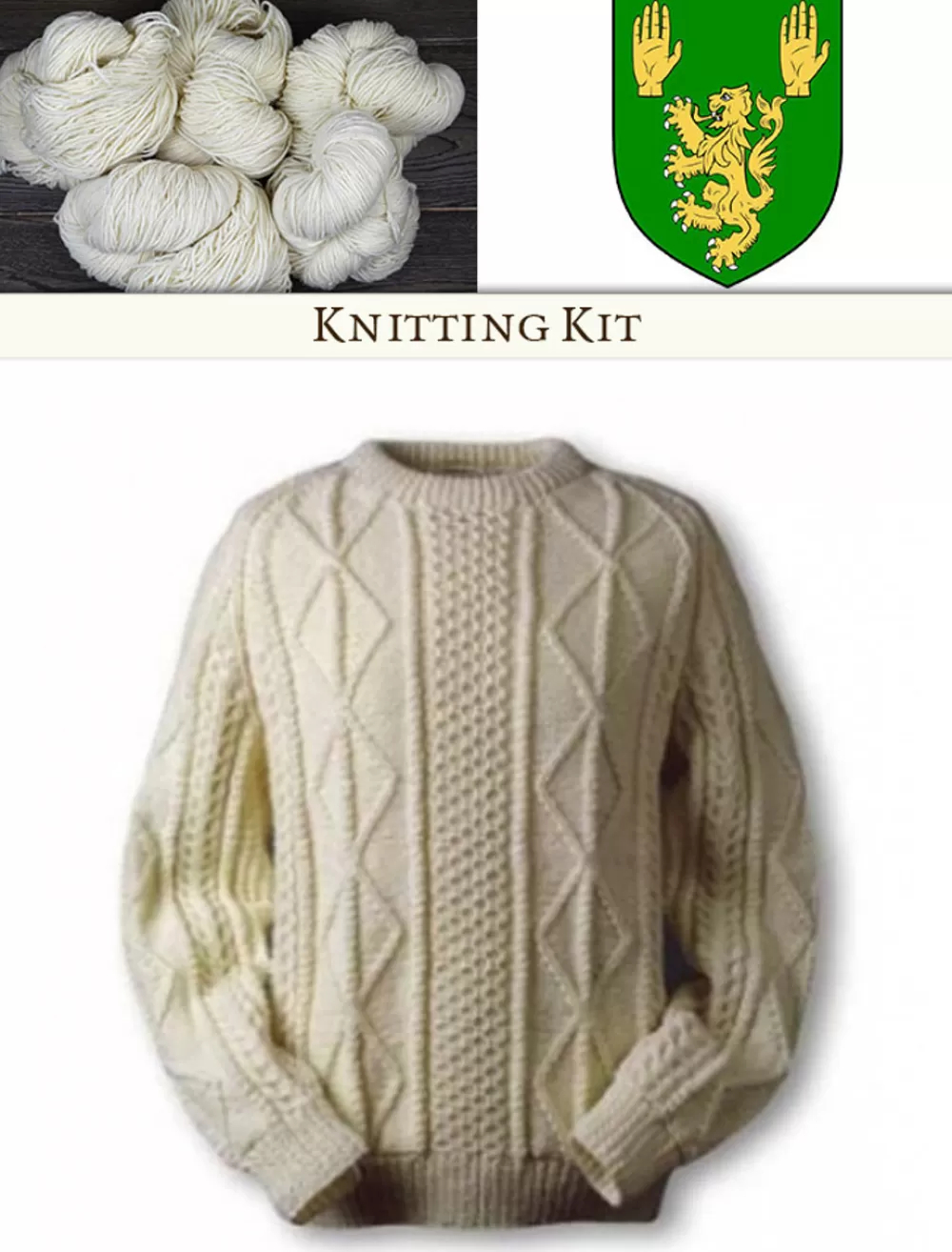 Best Sale O'Keeffe Knitting Kit Clan Knitting Patterns And Kits