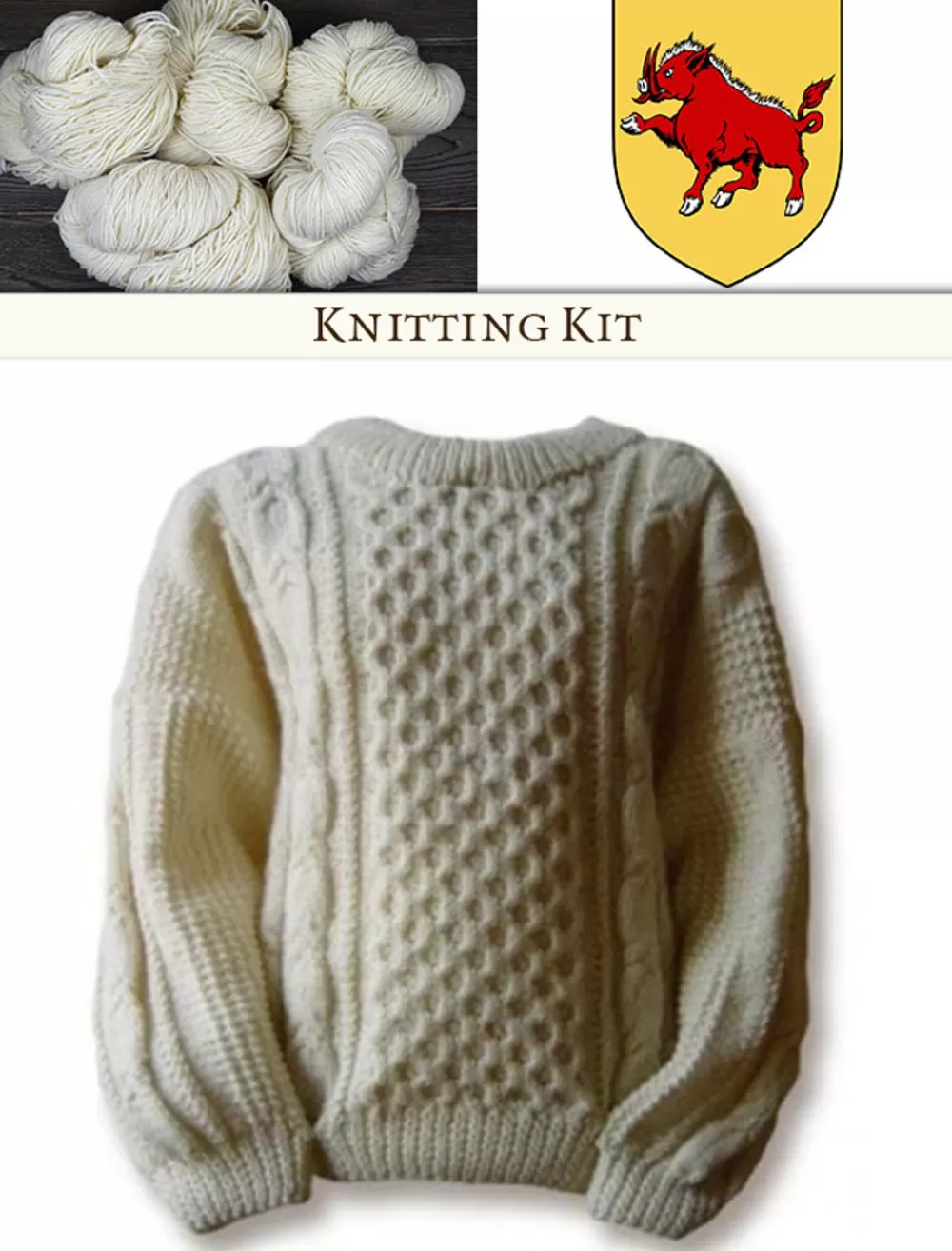 Shop O'Malley Knitting Kit Clan Knitting Patterns And Kits