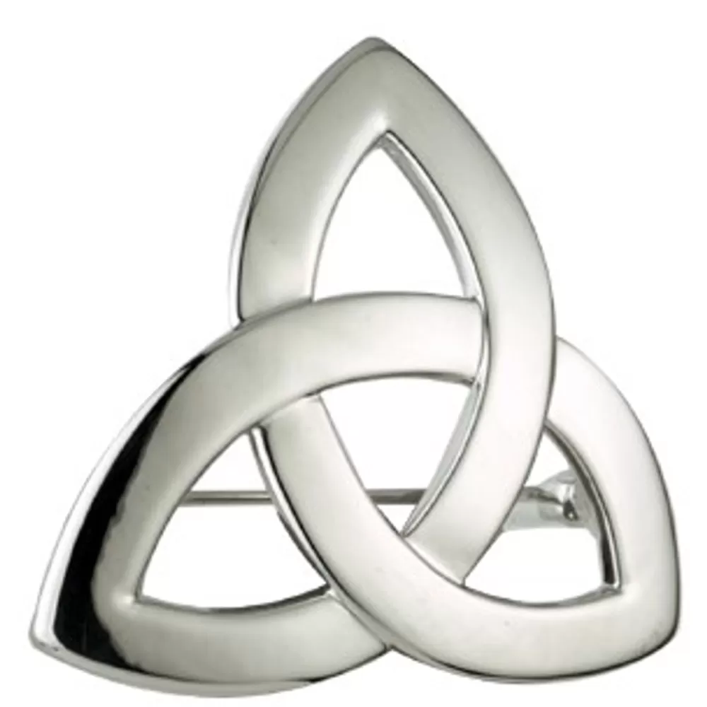 Discount Rhodium Trinity Knot Brooch Women Jewelry | Jewelry