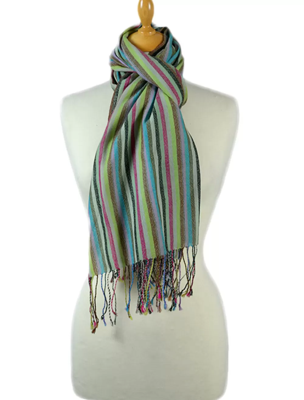 Outlet Striped Scarf Women Striped Scarves | Striped Scarves