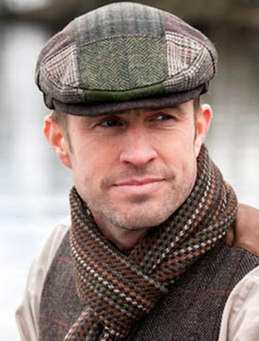 Flash Sale Trinity Flat Cap - Patchwork B Irish Flat Caps