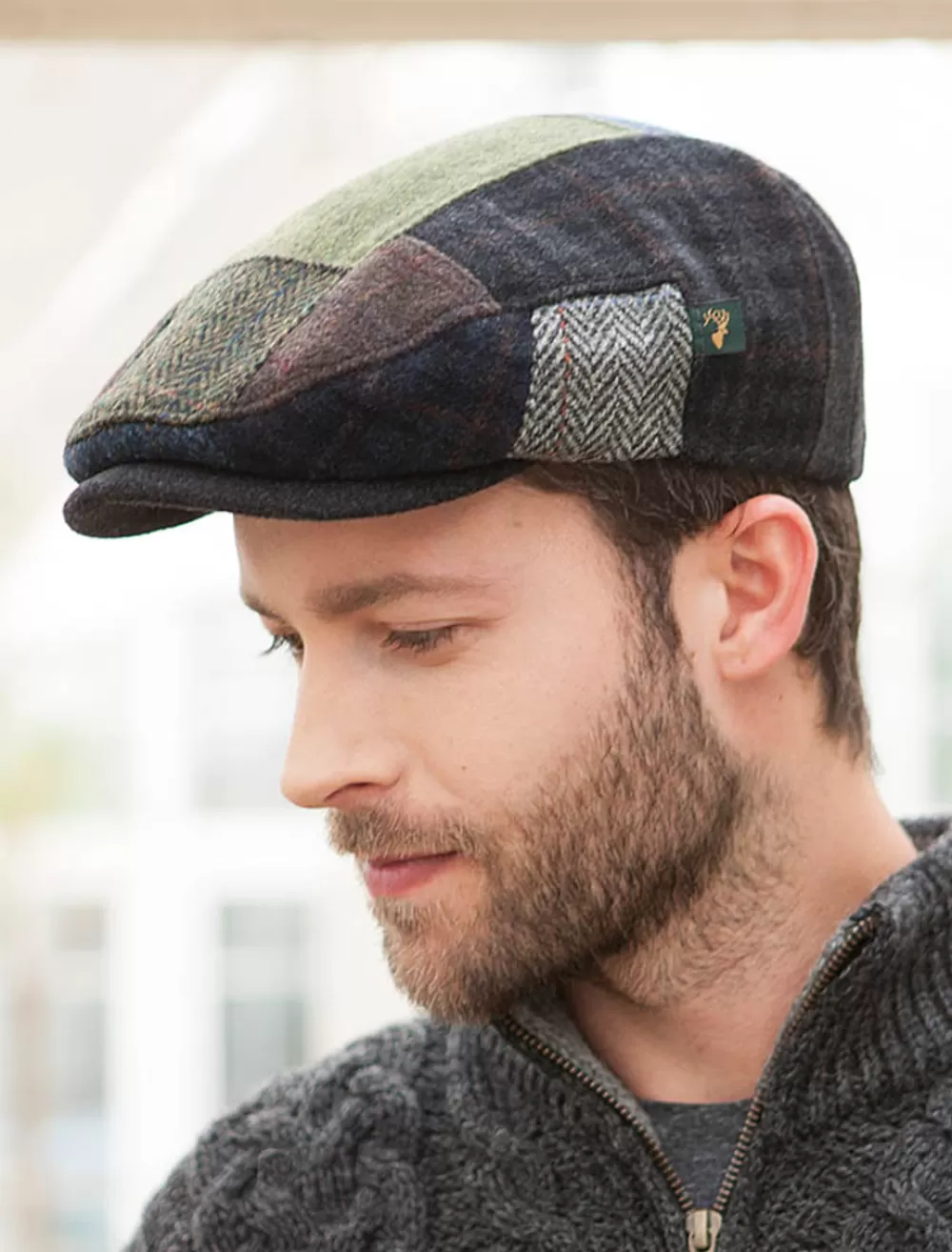 Hot Trinity Flat Cap - Patchwork Original Irish Flat Caps