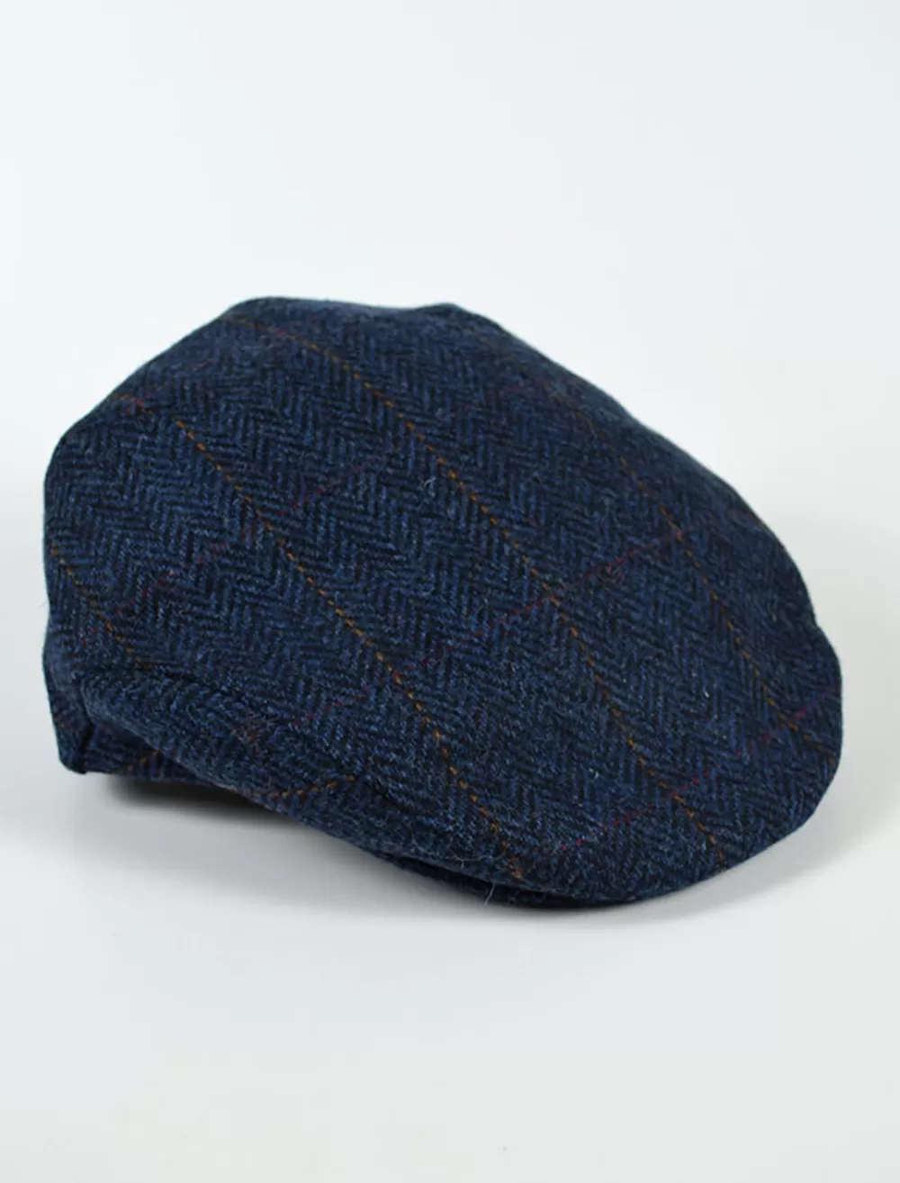 Flash Sale Trinity Tweed Flat Cap - Denim Irish Flat Caps