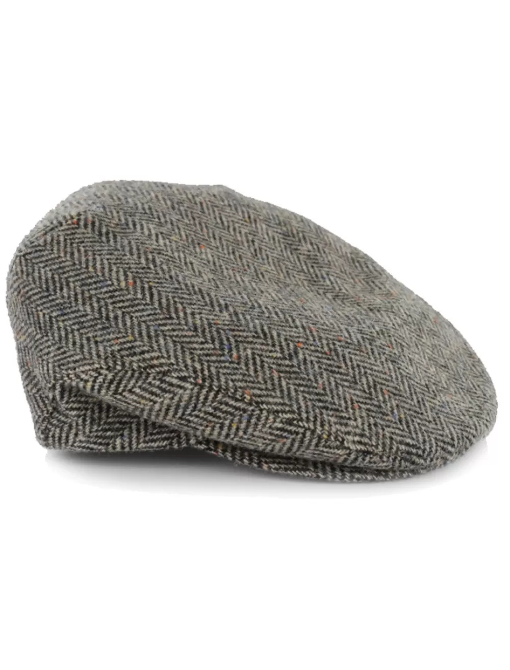 Best Trinity Tweed Flat Cap - Grey Irish Flat Caps