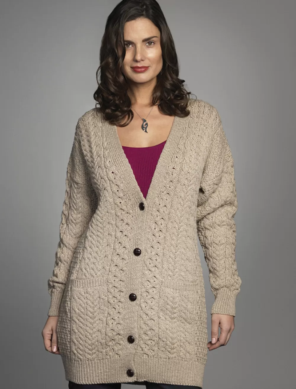 Sale Women's Boyfriend Merino Wool Cardigan Women Cardigans, Jackets & Coatigans